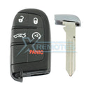 Chrysler 300 2019-2023 Smart Key 5Buttons 68394191AA 433MHz