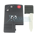 XRemotes - Genuine Mazda CX-7 CX-9 Smart Key 2007+ 3Buttons BGBX1T458SKE11A01 315MHz TDY2-67-5RYA -