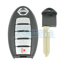 XRemotes - Nissan Altima 2013+ Smart Key KR5S180144014 HITAG3 PCF7952XTT 433MHz - XR-2588-KB Nissan,