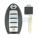 XRemotes - Genuine Nissan Altima Smart Key 2019+ 4/5Buttons 285E3-6CA1A 285E3-6CA6A - XR-4571-KB