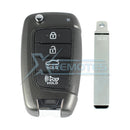 Genuine Hyundai Elantra 2021-2023 Flip Remote 4Buttons 95430-AA000 433MHz