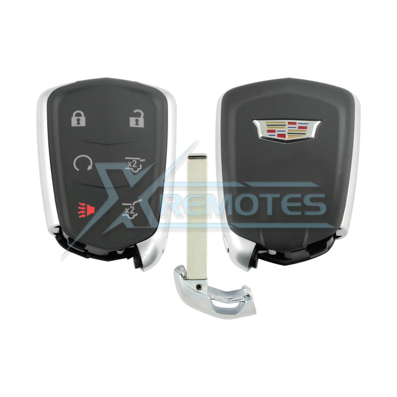 XRemotes - Cadillac Escalade Smart Key 2015+ 315MHz / 433MHz 13598512 13580812 - XR-4801-2-KB Smart 