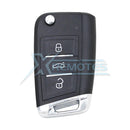 XRemotes - Xhorse VVDI Wired Remote Volkswagen Style - XR-1015-XKMQB1EN VVDI Wired Remotes, Xhorse