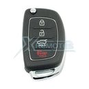 XRemotes - Hyundai Tucson IX35 Remote Key 2011+ 433MHz 95430-2S700 95430-2S701 - XR-1092 Remote 