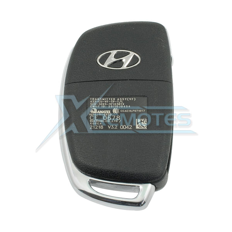XRemotes - Genuine Hyundai I40 Remote Key 2011+ SCK-SEKS-VF123BTX 433MHz 95430-3Z521 95430-3Z520 - 