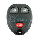 XRemotes - Genuine Chevrolet Uplander HHR Remote 2005+ KOBGT04A 315MHz 15777636 15114374 - XR-1159 