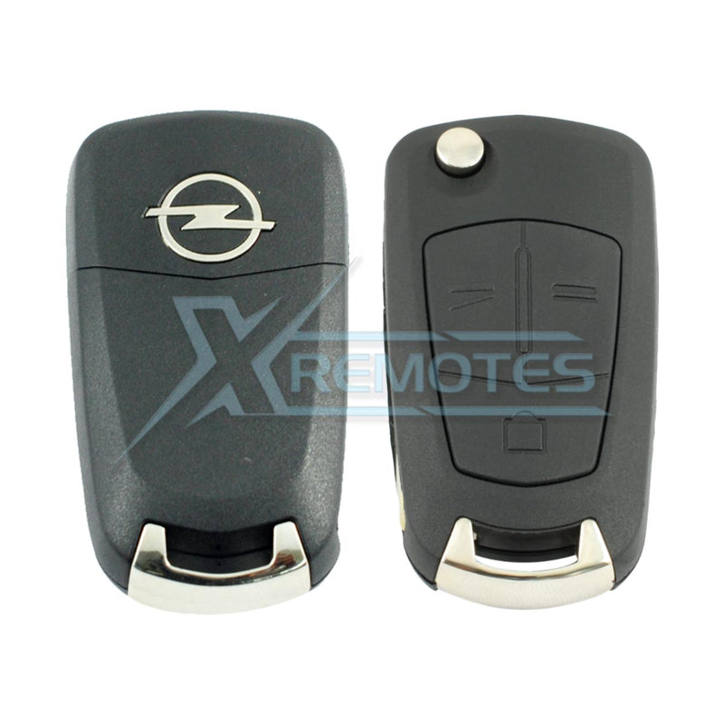 XRemotes - Opel Flip Remote Cover 2004+ HU100 2 / 3Buttons - XR-1329 Opel, Remotes Shells
