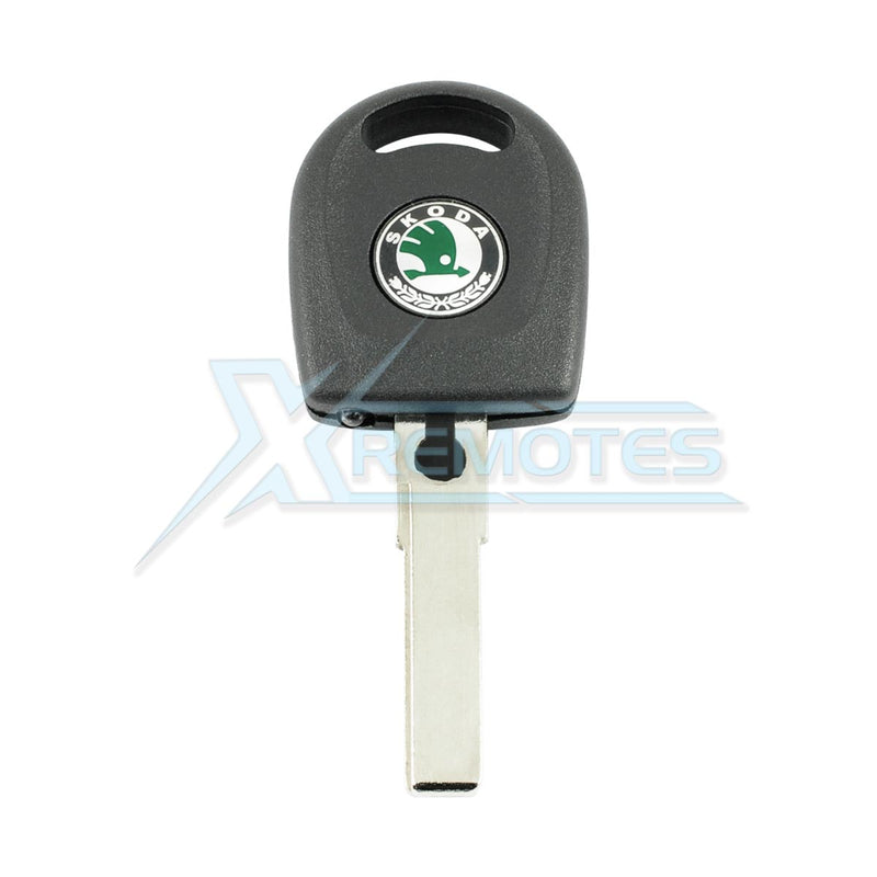 XRemotes - Skoda Transponder Key Shell HU66 - XR-1389 Chip Less Key XRemotes