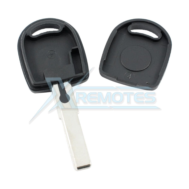 XRemotes - Skoda Transponder Key Shell HU66 - XR-1389 Chip Less Key XRemotes