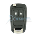 Opel Astra J, Insignia, Corsa Remote Key 2009+ 2Buttons 13574868 433MHz 5WK50079 HU100