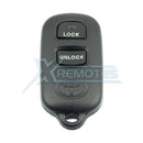 XRemotes - Genuine Toyota Avalon Remote Control 1998+ 3Buttons HYQ12BAN 315MHz - XR-1412 Remote 