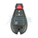 XRemotes - Genuine Jeep Grand Cherokee 2011+ Smart Key IYZ-C01C 433MHz 68051664AE 68051665AE 