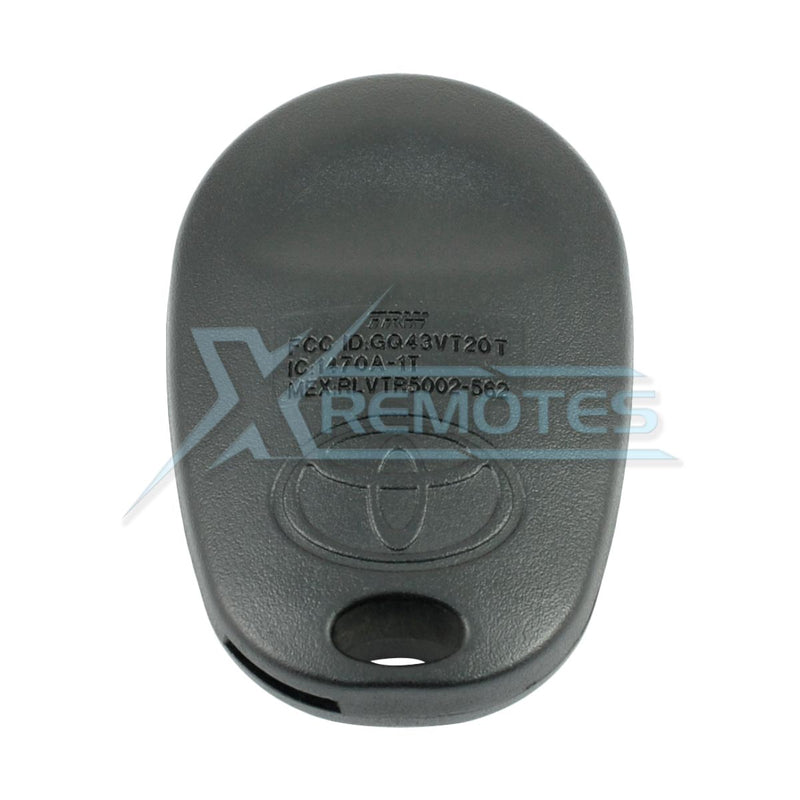 XRemotes - Genuine Toyota Tundra Tacoma Sienna Remote Control 2004+ GQ43VT20T 315MHz 89742-AE010 