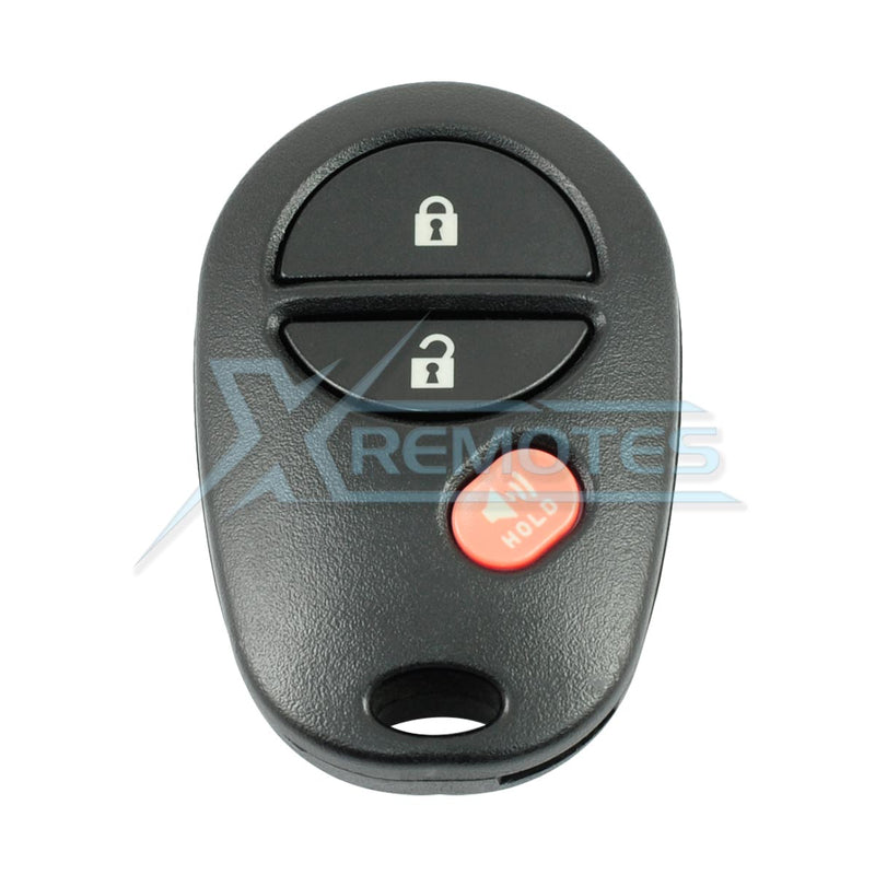 XRemotes - Genuine Toyota Tundra Tacoma Sienna Remote Control 2004+ GQ43VT20T 315MHz 89742-AE010 