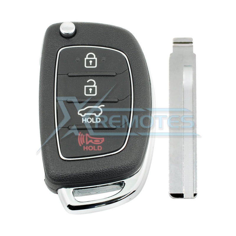 XRemotes - Hyundai Santa Fe Remote Key 2013+ TQ8-RKE-3F04 315MHz 95430-4Z100 - XR-1782 Remote 