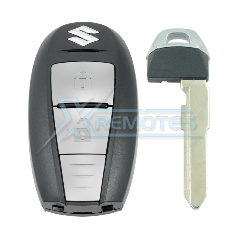 XRemotes - Genuine Suzuki Smart Key 2Buttons CWTR68P0 HITAG3 433MHz Keyless Go - XR-1820-KB Smart 