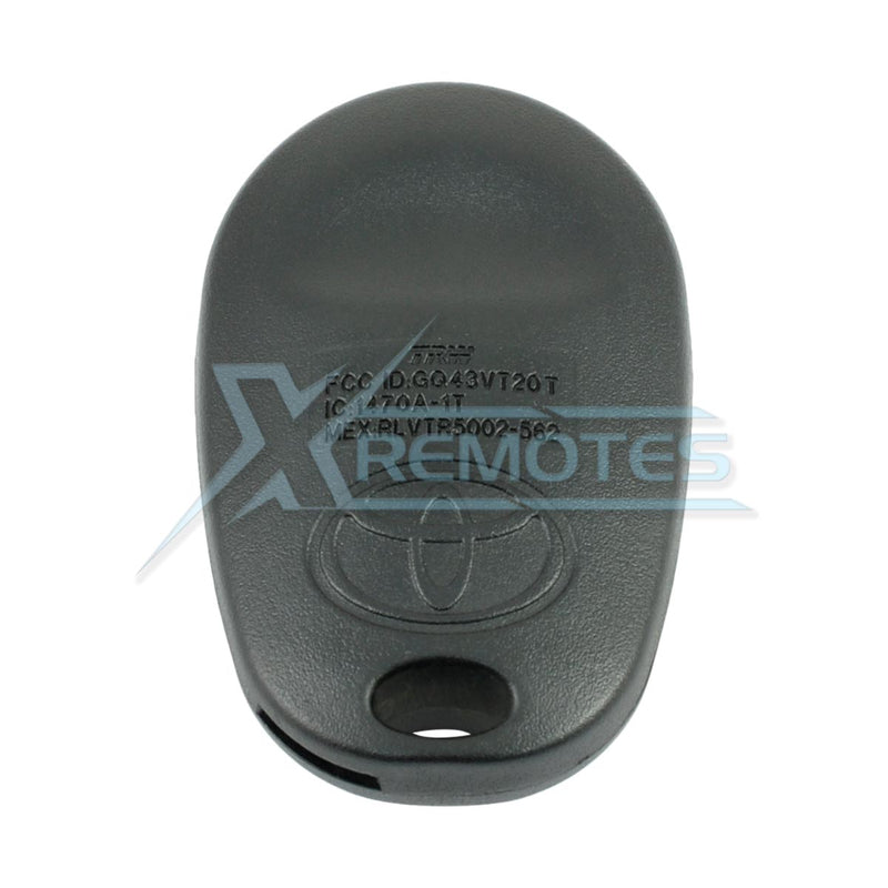 XRemotes - Genuine Toyota Sequoia Remote Control 2009+ 3Buttons 433MHz 89742-0C060 - XR-1838 Remote 