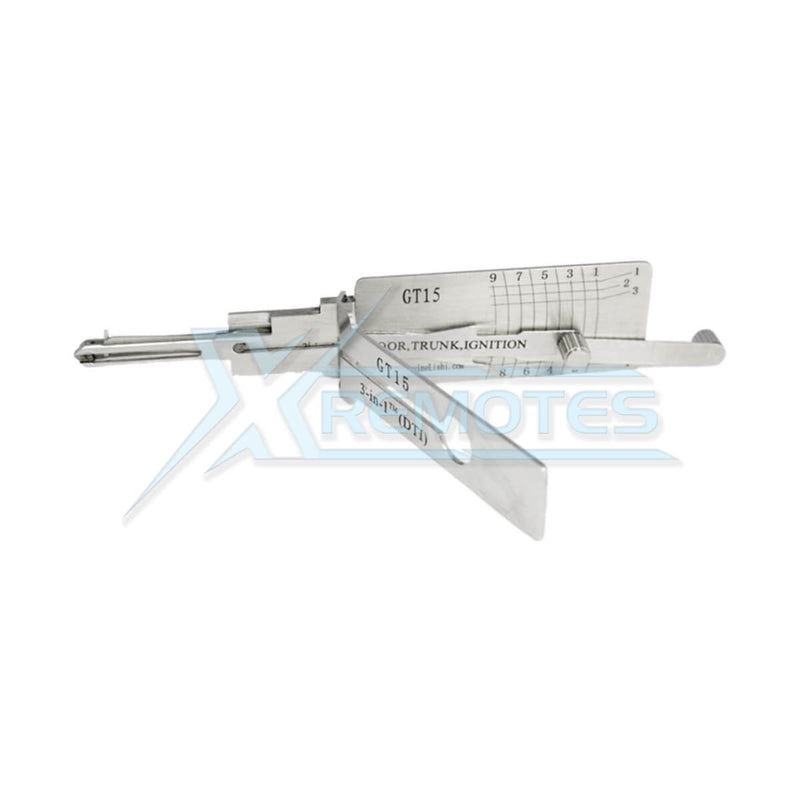 XRemotes - Genuine Lishi Classic 3-in-1 Pick / Decoder For GT15R Ignition Lishi Tool - XR-1880 Lishi