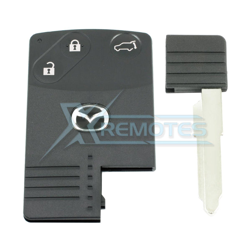 XRemotes - Genuine Mazda CX-9 Smart Key 2009+ 3Buttons 433MHz TDY6-67-5RYA - XR-1965-KB Smart Key 