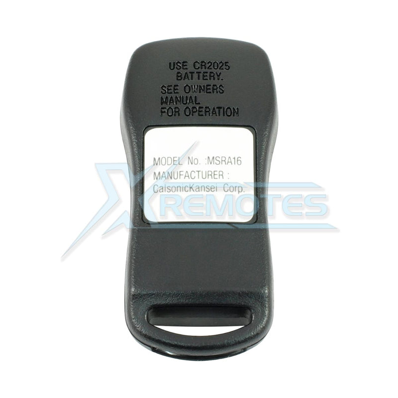 XRemotes - Genuine Nissan X-Trail Remote Control 2003+ MSRA16 433MHz 28268-9H20A - XR-2151 Remote 