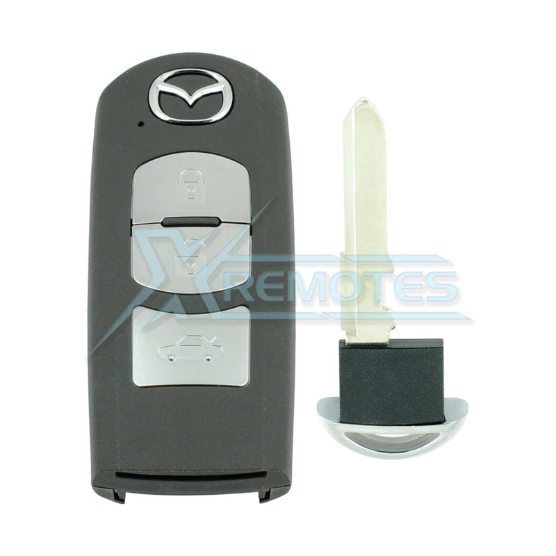 XRemotes - Genuine Mazda Smart Key 2013+ 3Buttons SKE13E-02 433MHz GRV6 675RY - XR-2213-KB Smart Key