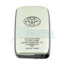 XRemotes - Genuine Toyota Land Cruiser Smart Key 2008+ P1-98 315MHz 89904-60770 89904-60771 - 