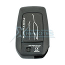 XRemotes - Genuine Toyota Fortuner Smart Key 2015+ BM1EW 433MHz 89904-0K231 89904-0K090 - XR-2496 