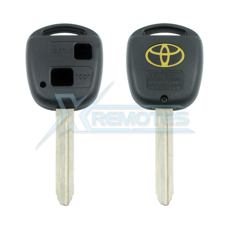 XRemotes - Toyota Remote Key Cover 1998+ TOY43 - XR-2591 Remote Shell XRemotes