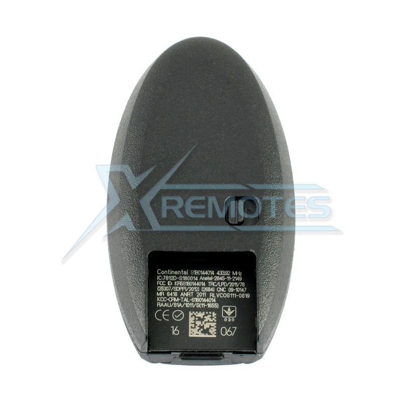 XRemotes - Genuine Infiniti QX60 JX Smart Key 2013+ KR5S180144014 433MHz 285E3-9NB4A 285E3-3JA5A - 