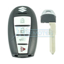 XRemotes - Genuine Suzuki Kizashi 2010+ Smart Key 4Buttons KBRTS009 PCF7952A 315MHz 37172-57L21 - 