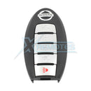 XRemotes - Nissan Rogue Smart Key 2019+ 5Buttons KR5TXN4 HITAG AES NCF29A1M 433MHz 285E3-6RR7A - 