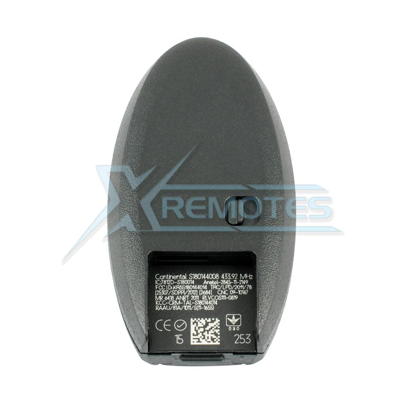 XRemotes - Genuine Nissan Pathfinder Smart Key 2013+ 5Buttons KR5S180144014 433MHz 285E3-3KL7A - 