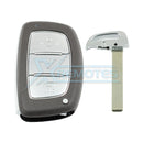 XRemotes - Hyundai Ioniq Smart Key 2016+ FOB-4F11 TFKB1G072 433MHz 95440-G2100 - XR-2879-KB Smart 
