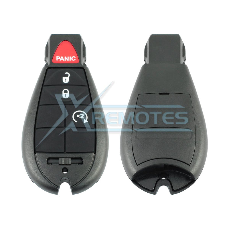 XRemotes - Jeep Chrysler Dodge Fobik Key Cover 2007+ M3N5WY783X - XR-2914 Chrysler, Dodge, Jeep, 