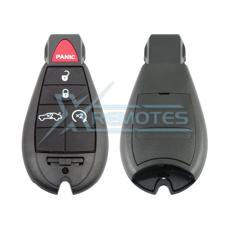 XRemotes - Jeep Chrysler Dodge Fobik Key Cover 2007+ M3N5WY783X - XR-2915 Chrysler, Dodge, Jeep, 