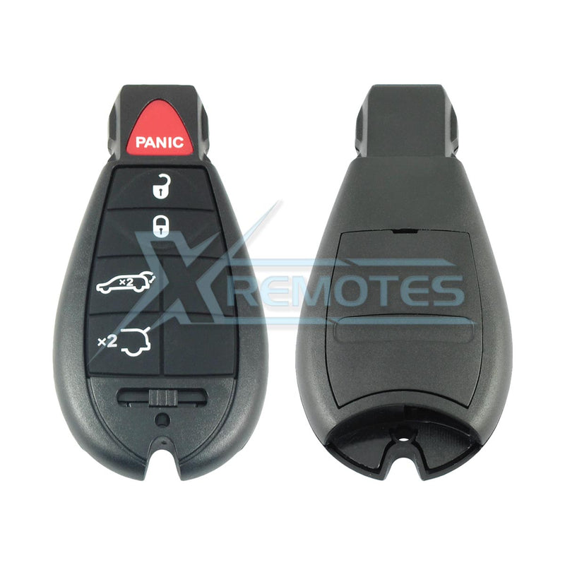 XRemotes - Jeep Chrysler Dodge Fobik Key Cover 2007+ M3N5WY783X - XR-2916 Chrysler, Dodge, Jeep, 