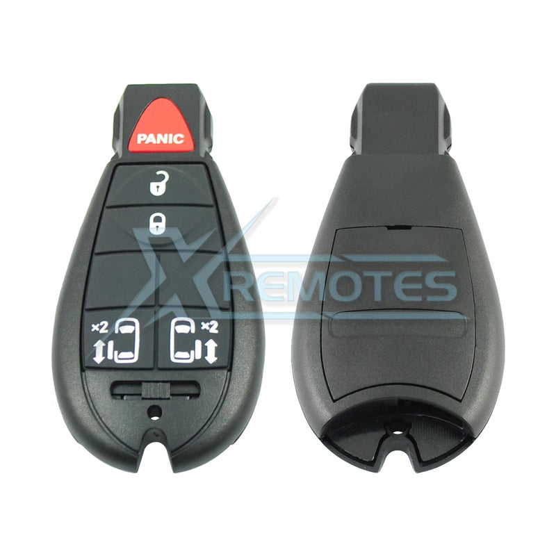 XRemotes - Jeep Chrysler Dodge Fobik Key Cover 2007+ M3N5WY783X - XR-2919 Chrysler, Dodge, Jeep, 