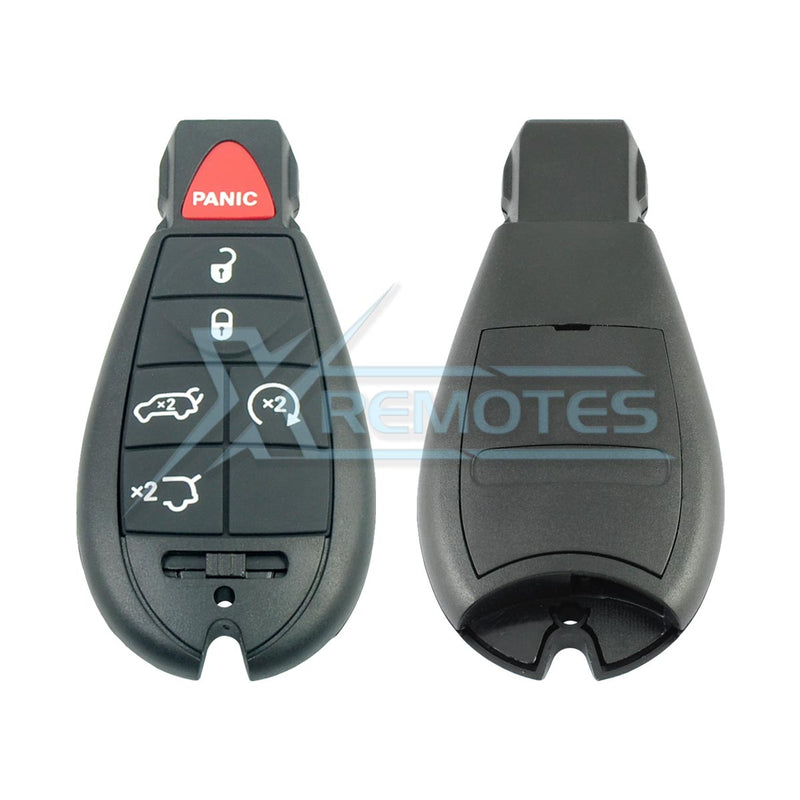 XRemotes - Jeep Chrysler Dodge Fobik Key Cover 2007+ M3N5WY783X - XR-2920 Chrysler, Dodge, Jeep, 