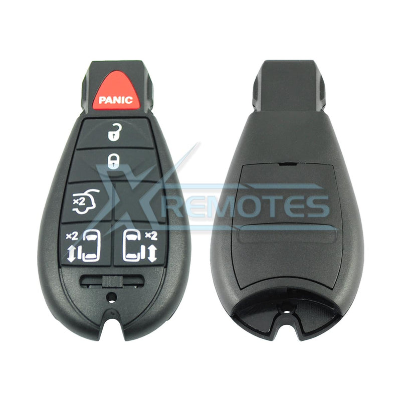 XRemotes - Jeep Chrysler Dodge Fobik Key Cover 2007+ M3N5WY783X - XR-2921 Chrysler, Dodge, Jeep, 