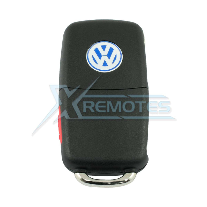 XRemotes - Volkswagen Touareg 2003+ Flip Remote 4Buttons HU66 315MHz / 433MHz - XR-2986 Remotes, 