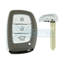 XRemotes - Genuine Hyundai Elantra Smart Key 2015+ FG00140 433MHz 95440-F2100 - XR-3049-KB Smart Key