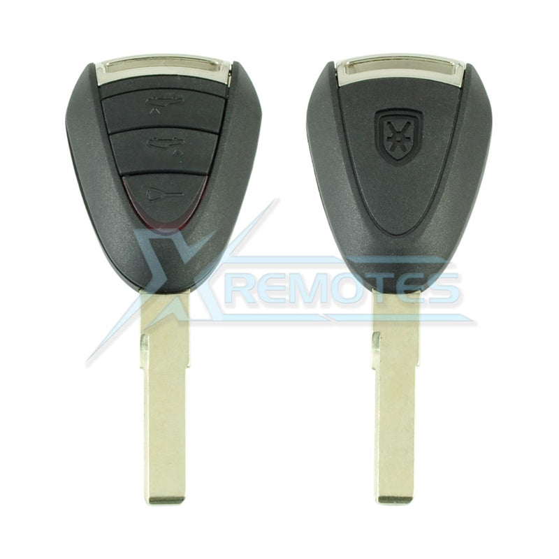 XRemotes - Porsche Remote Key Cover 2005+ HU66 - XR-3168 Porsche, Remotes Shells