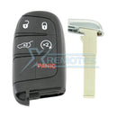 XRemotes - Jeep Compass Smart Key 2017+ M3N-40821302 HITAG AES 433MHz 68250337AB 68250343AB - 