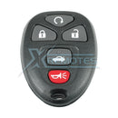 XRemotes - Genuine Chevrolet Malibu 2005+ Remote KOBGT04A 315MHz 15252034 22733524 - XR-327 Remote 