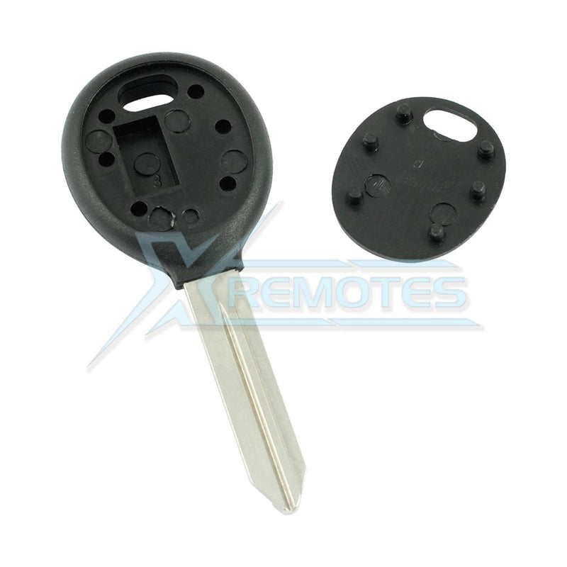 XRemotes - Jeep Transponder Key Shell CY22 - XR-3280 Chip Less Key XRemotes