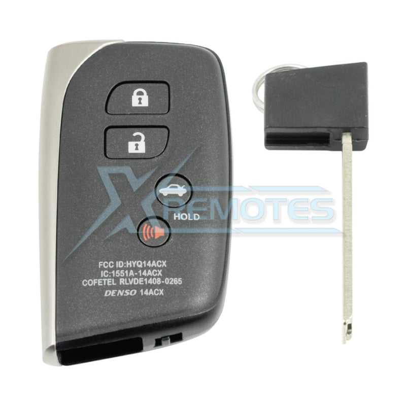 XRemotes - Genuine Lexus LS460 LS600H Smart Key 2013+ HYQ14ACX 315MHz 89904-50K80 89904-50N10 - 