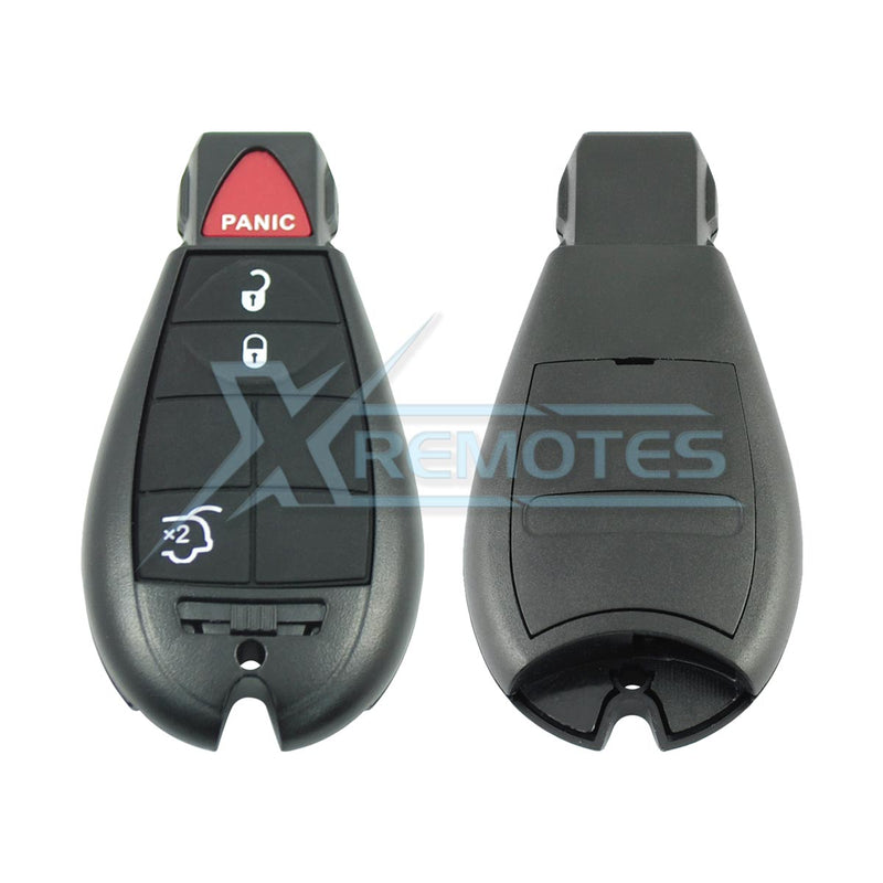 XRemotes - Jeep Chrysler Dodge Fobik Key Cover 2007+ M3N5WY783X - XR-3431 Chrysler, Dodge, Jeep, 