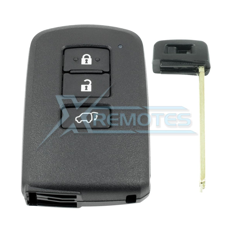 XRemotes - Genuine Toyota Rav4 Smart Key 2013+ BA2EQ P1-88 433MHz 89904-42180 89904-42321 - 