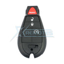 XRemotes - Genuine Jeep Cherokee 2014+ Fobik Key GQ4-53T PCF7961M 433MHz 68105081AG 68105081AF - 
