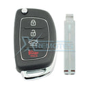 XRemotes - Genuine Hyundai Sonata Remote Key 2015+ 4Buttons TQ8-RKE-4F16 433MHz 95430-C1010 - 